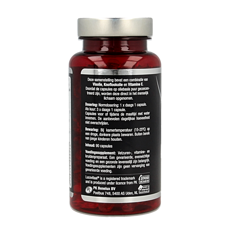 Lucovitaal Visolie & knoflook 90 Capsules
