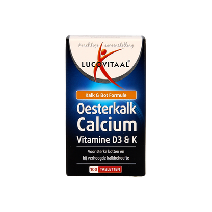 Lucovitaal Oesterkalk calcium tabletten 100.00 Tabletten