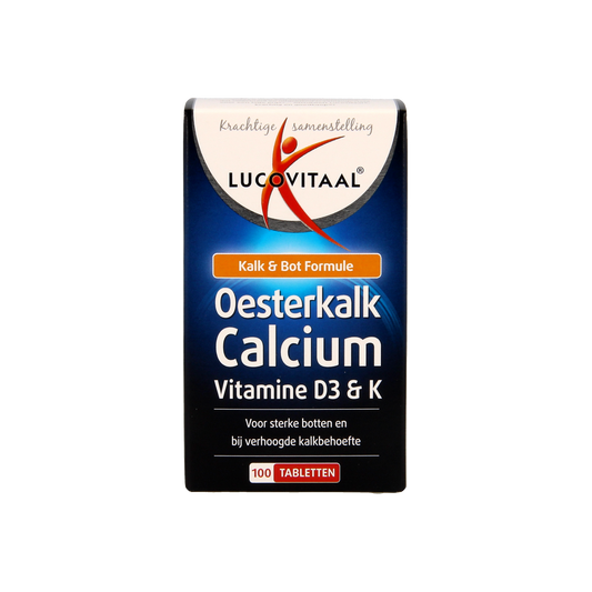 Lucovitaal Oesterkalk calcium tabletten 100.00 Tabletten