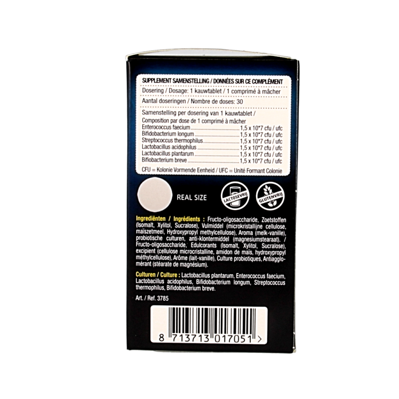Lucovitaal Probiotica 30 Kauwtabletten