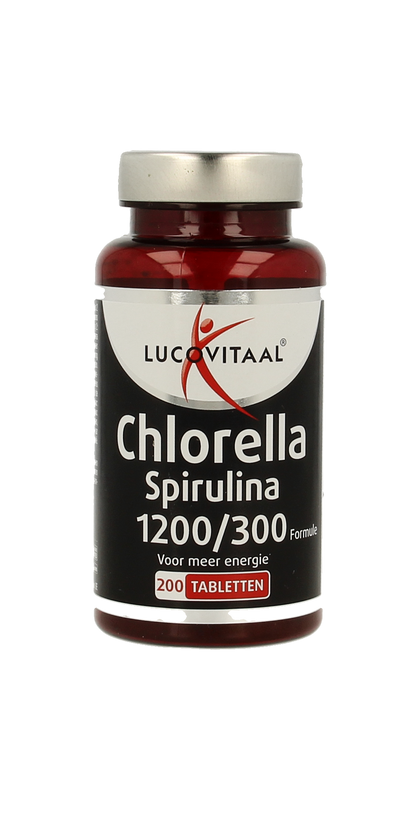 Lucovitaal Chlorella spirulina 200.00 Tabletten