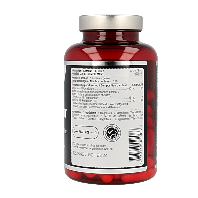 Lucovitaal Magnesium 400 met B6 en L-Tryptofaan 120 Capsules