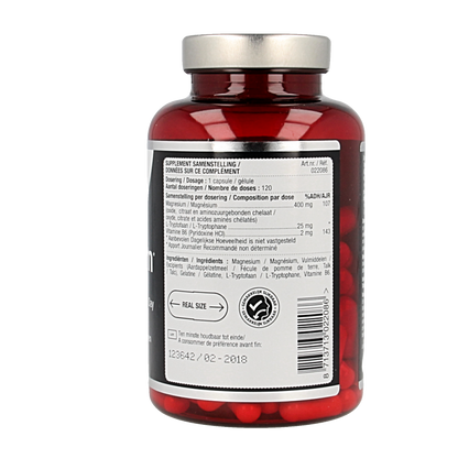 Lucovitaal Magnesium 400 met B6 en L-Tryptofaan 120 Capsules