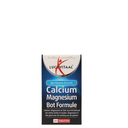 Lucovitaal Calcium magnesium botformule 60.00 Tabletten
