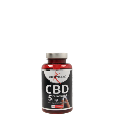 Lucovitaal Cannabidiol CBD 5mg 180 Capsules