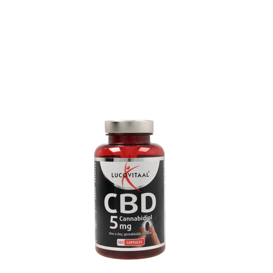 Lucovitaal Cannabidiol CBD 5mg 180 Capsules