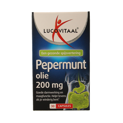Lucovitaal Pepermuntolie 30 Capsules