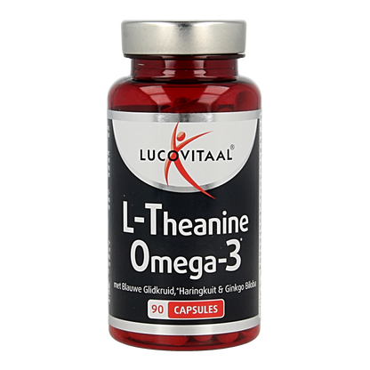 Lucovitaal L-Theanine omega 3 90 Capsules