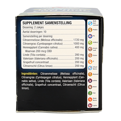 Lucovitaal Hennep CBD thee 20 Zakjes