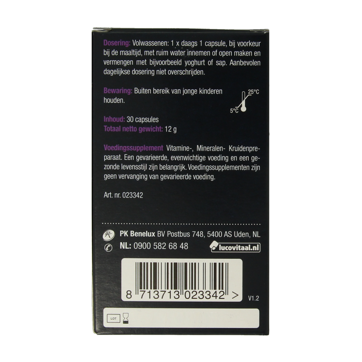 Lucovitaal Haar groei & volume 30.00 Capsules