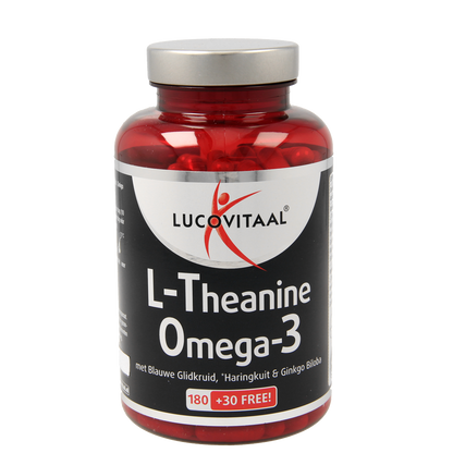 Lucovitaal L-Theanine omega 3 210.00 Capsules