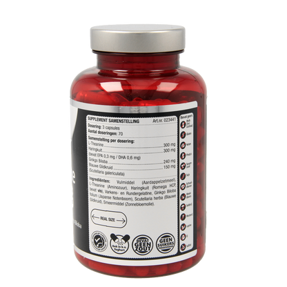 Lucovitaal L-Theanine omega 3 210 Capsules