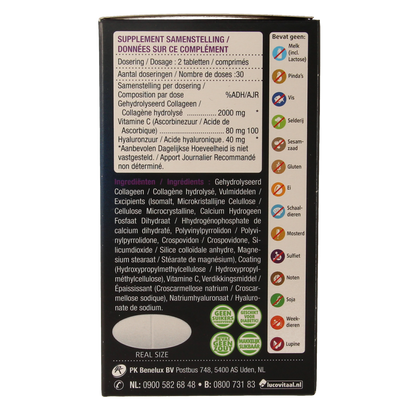 Lucovitaal Super collageen 2000 60.00 Tabletten