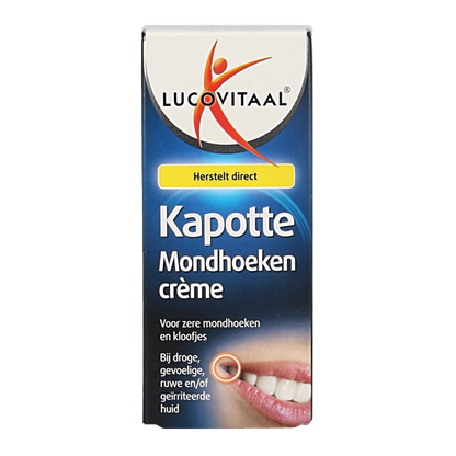 Lucovitaal Kapotte mondhoeken creme 15 Milliliter