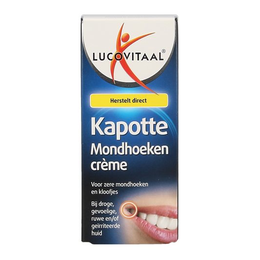 Lucovitaal Kapotte mondhoeken creme 15.00 Milliliter