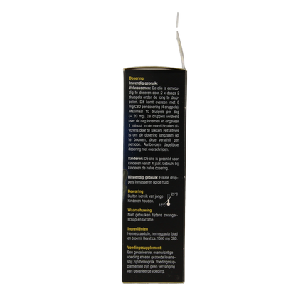 Lucovitaal CBD olie 5% 30 Milliliter