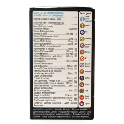 Lucovitaal WLS multi mineralen 30 Capsules