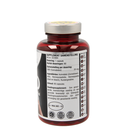 Lucovitaal Cannabidiol CBD 20mg 90 Capsules