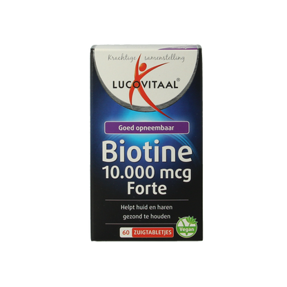 Lucovitaal Biotine forte 60 Zuigtabletten