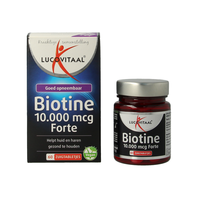 Lucovitaal Biotine forte 60 Zuigtabletten