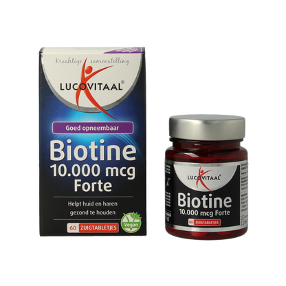 Lucovitaal Biotine forte 60 Zuigtabletten