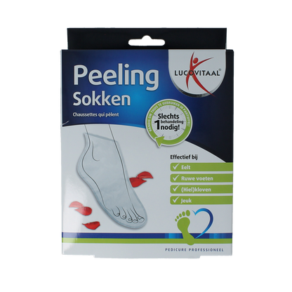 Lucovitaal Peeling sokken 1.00 Paar