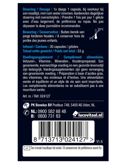 Lucovitaal Geheugen & concentratie 30.00 Capsules