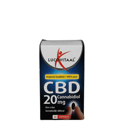 Lucovitaal Cannabidiol CBD 20mg 30 Capsules
