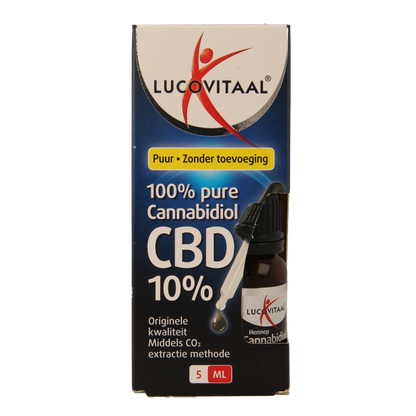 Lucovitaal CBD olie 10% 5 Milliliter