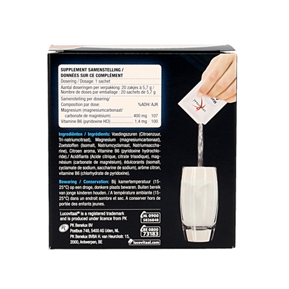 Lucovitaal Magnesium 400 forte 20 Sachets