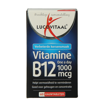 Lucovitaal Vitamine B12 1000mcg 60 Kauwtabletten