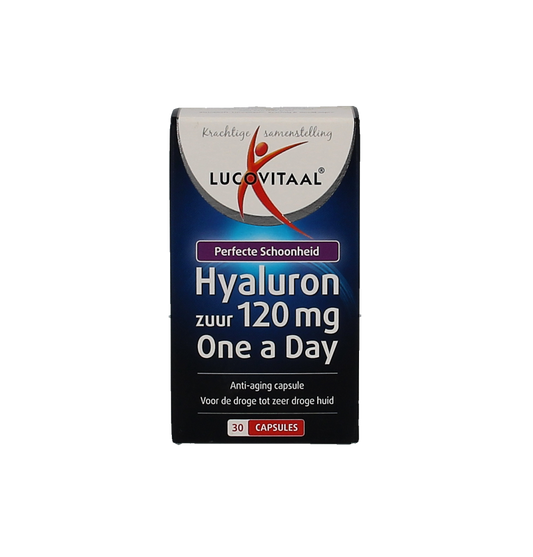 Lucovitaal Hyaluronzuur droge huid 30 Capsules