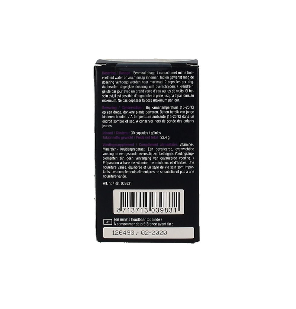 Lucovitaal Hyaluronzuur droge huid 30 Capsules