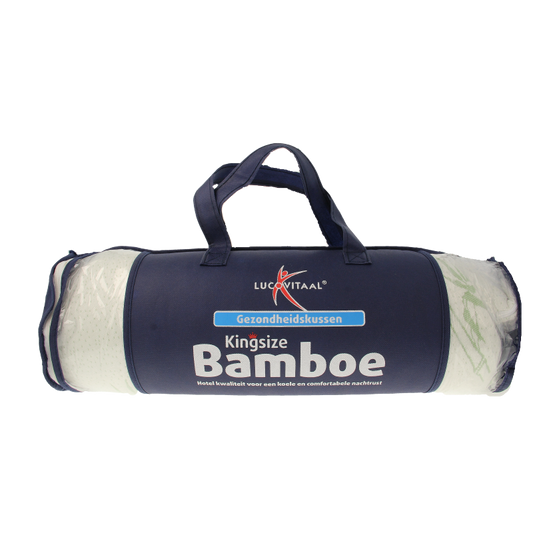 Lucovitaal Bamboe kussen kingsize 1 Stuks