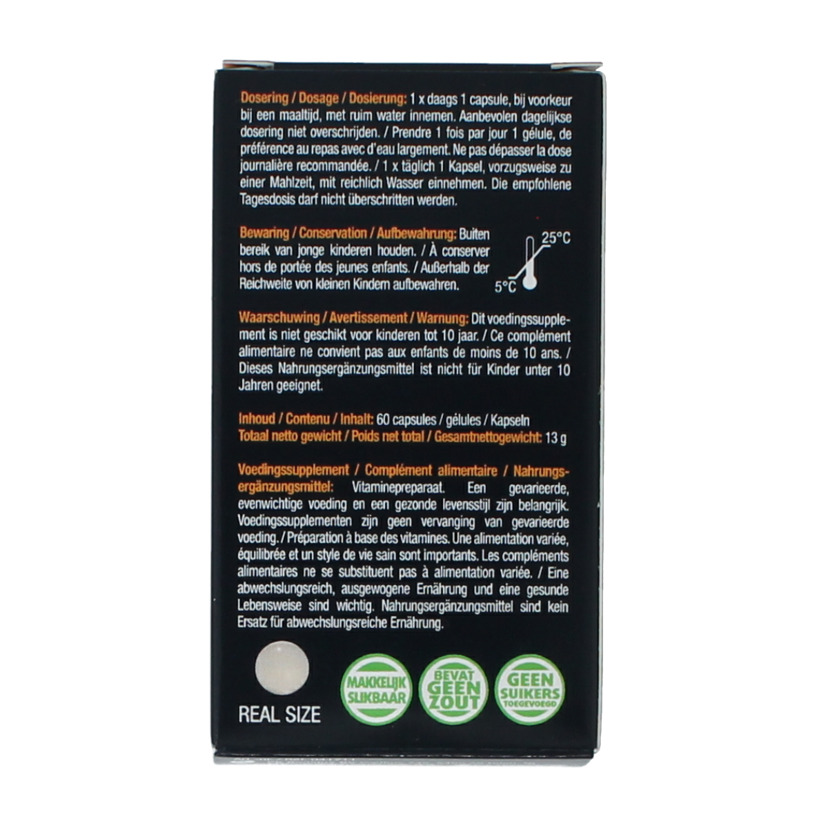 Lucovitaal Vitamine D3 25mcg 60.00 Capsules