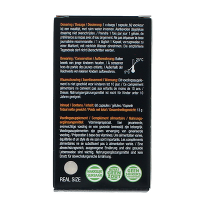 Lucovitaal Vitamine D3 25mcg 60.00 Capsules