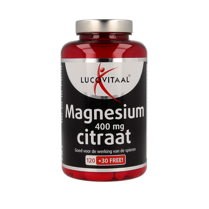 Lucovitaal Magnesium citraat 400mg 150.00 Tabletten