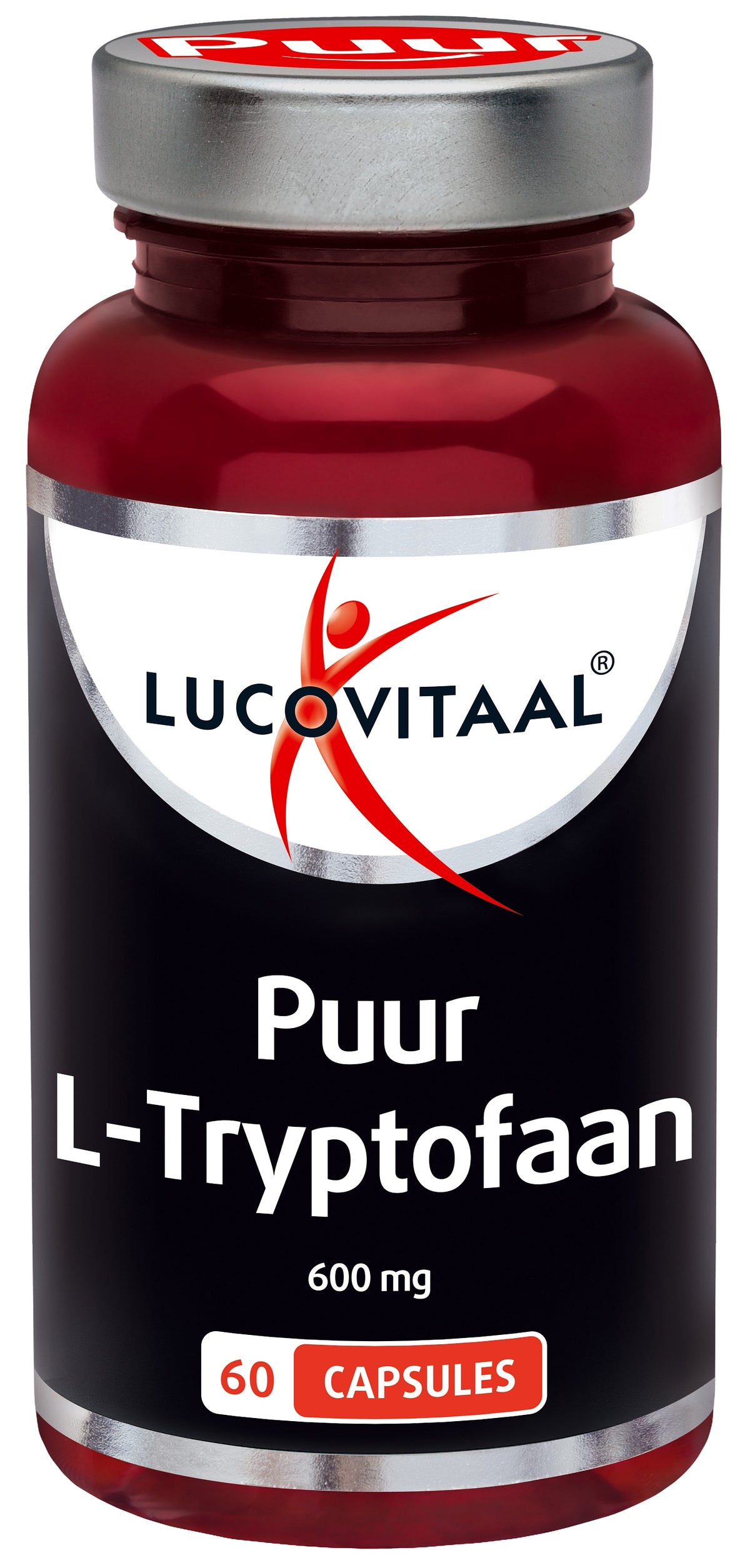 Lucovitaal L-tryptofaan puur 600mg 60.00 Capsules