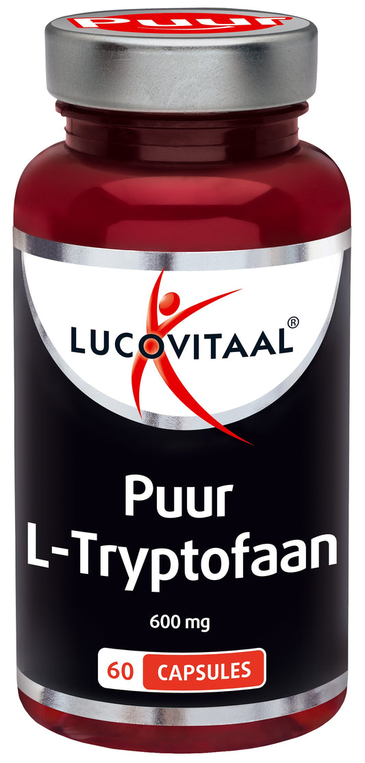 Lucovitaal L-tryptofaan puur 600mg 60 Capsules