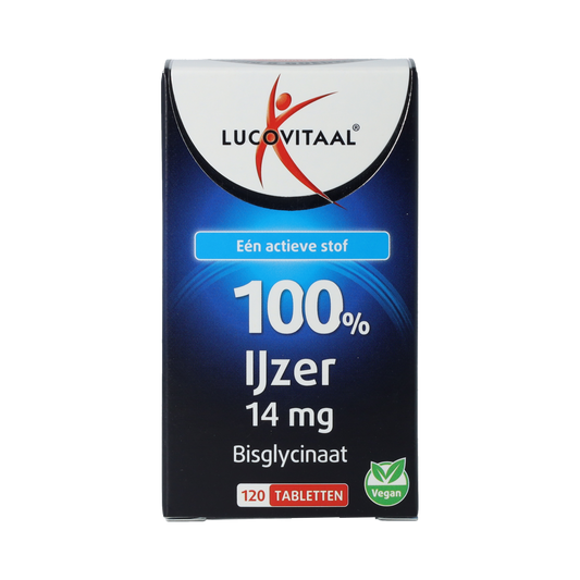 Lucovitaal IJzer Bisglycinaat 100% 120.00 Tabletten