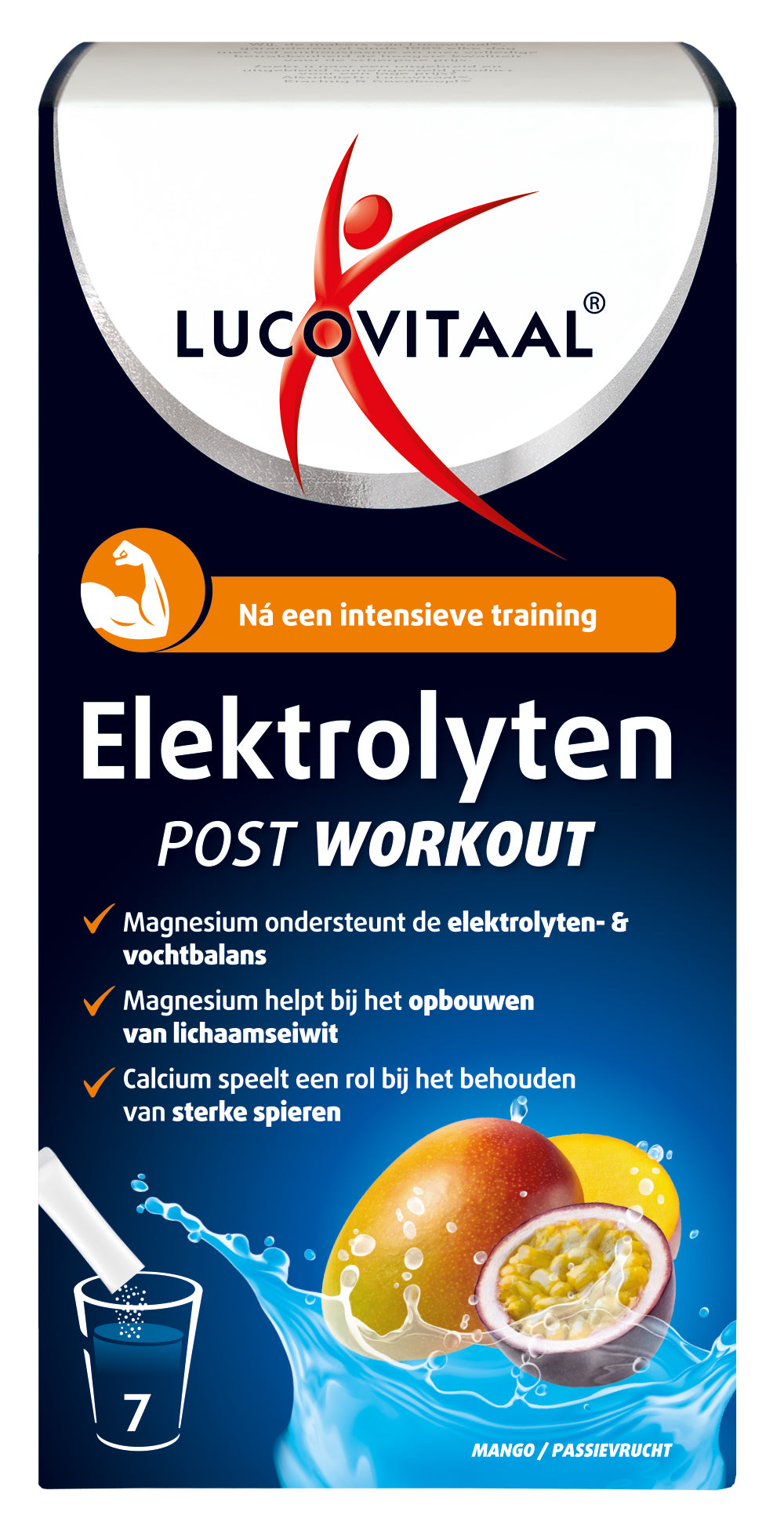 Lucovitaal Elektrolyten post workout 7 Sachets