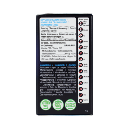 Lucovitaal Vitamine B12 100% 60.00 Tabletten