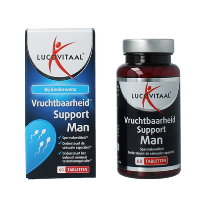 Lucovitaal Vruchtbaarheid support man 60 Tabletten