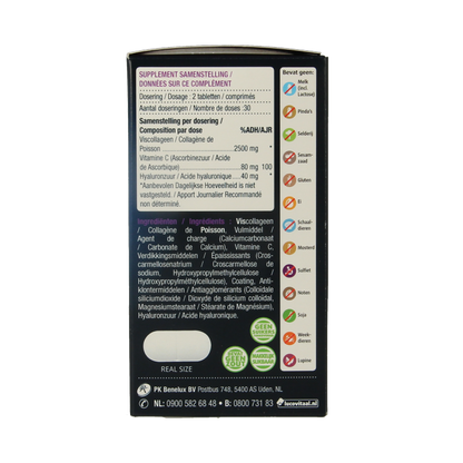 Lucovitaal Collageen pure marine 60 Tabletten