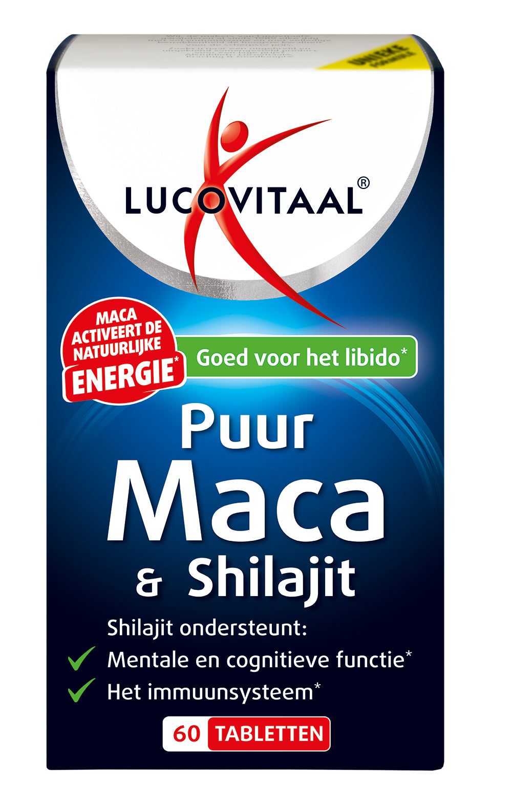 Lucovitaal Maca en shilajit puur 60.00 Tabletten
