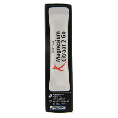 Lucovitaal Magnesium citraat 400mg 2go sticks 14 Stuks