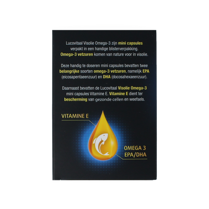 Lucovitaal Visolie omega 3 mini 60.00 Softgels