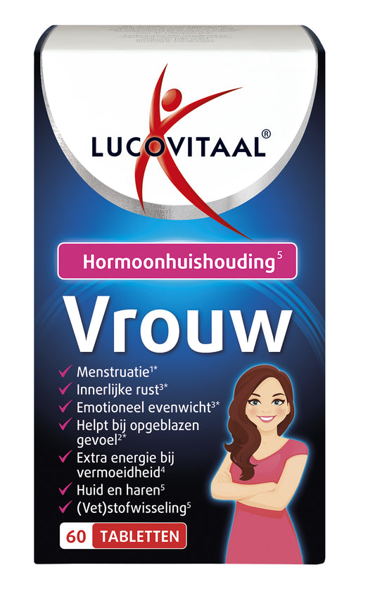 Lucovitaal Hormoonhuishouding vrouw 60.00 Tabletten