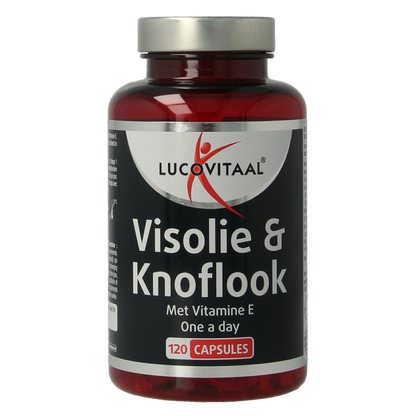 Lucovitaal Visolie & knoflook 120 Capsules