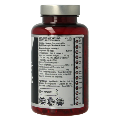 Lucovitaal Visolie & knoflook 120 Capsules